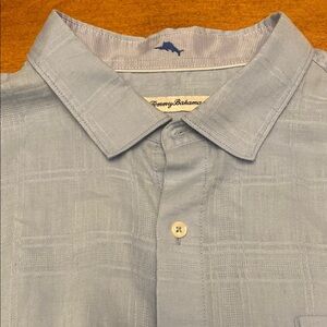 Tommy Bahama Blue Relaxed Fit Casual Shirt